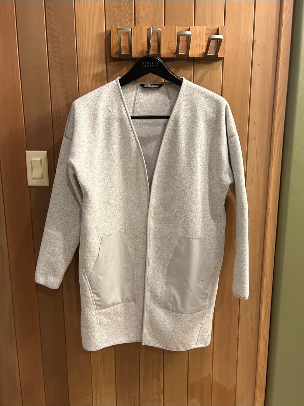 Arc’Teryx Heather Gray Fleex Open-Front Women's Cardigan